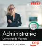 Administrativo. Universitat De València. Simulacros De Examen - Preview
