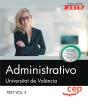 Administrativo. Universitat De València. Test Vol. Ii - Preview