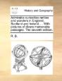 Admirable Curiosities Rarities And Wonde - Preview