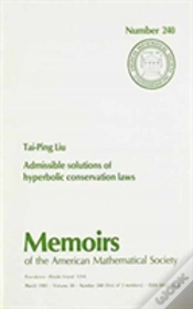 Capa do artigo Admissible Solutions Of Hyperbolic Conservation Laws