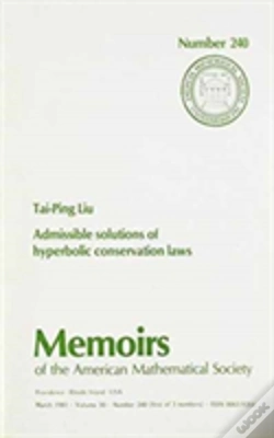 Capa do artigo Admissible Solutions Of Hyperbolic Conservation Laws