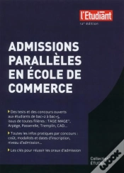 Capa do artigo Admissions Parallèles En École De Commerce (12e Édition)