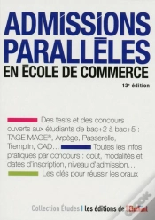 Capa do artigo Admissions Paralleles En Ecole De Commerce 13e Edition