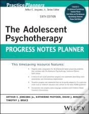 Capa do artigo Adolescent Psychotherapy Progress Notes Planner