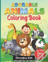 Adorable Animals Coloring Book