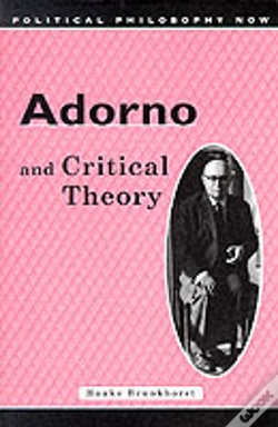 Capa do artigo Adorno And Critical Theory