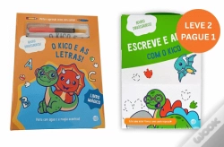 Capa do artigo Adoro Dinossauros!-Caixa com 4 Minilivros e o Kiko e as Letras