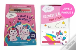 Capa do artigo Adoro Unicórnios! - Caixa com 4 Minilivros e a Kikas e os Números