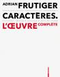 Adrian Frutiger  Caractères - Preview