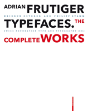 Adrian Frutiger - Typefaces - Preview