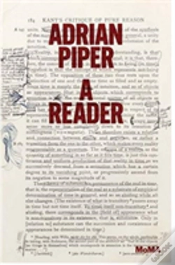 Capa do artigo Adrian Piper: A Reader