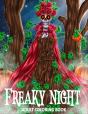 Adult Coloring Book | Freaky Night - Preview