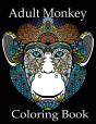 Adult Monkey Coloring Book - Preview