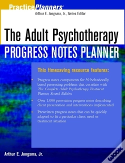 Capa do artigo Adult Psychotherapy Progress Notes Planner