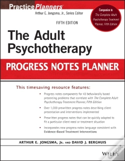 Capa do artigo Adult Psychotherapy Progress Notes Planner