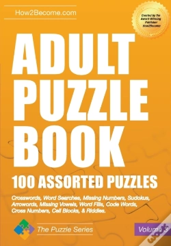 Capa do artigo Adult Puzzle Book: 100 Assorted Puzzles - Volume 3