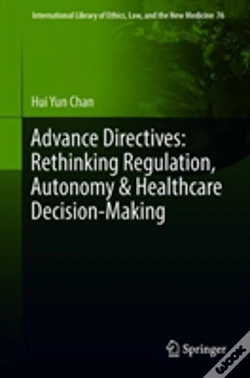 Capa do artigo Advance Directives: Rethinking Regulation, Autonomy & Healthcare Decision-Making