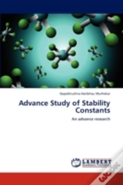 Capa do artigo Advance Study Of Stability Constants
