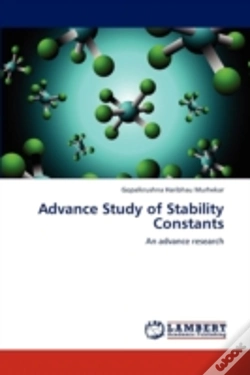 Capa do artigo Advance Study Of Stability Constants