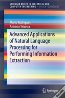 Capa do artigo Advanced Applications Of Natural Language Processing For Performing Information Extraction
