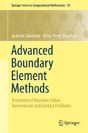 Advanced Boundary Element Methods - Preview