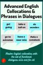 Advanced English Collocations & Phrases In Dialogues - Preview