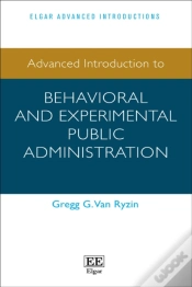Capa do artigo Advanced Introduction To Behavioral And Experimental Public Administration