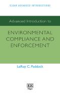 Advanced Introduction To Environmental Compliance And Enforcement