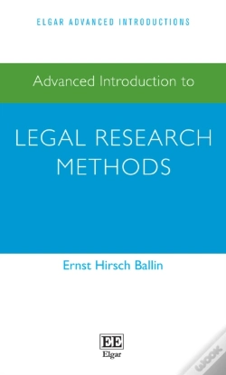 Capa do artigo Advanced Introduction To Legal Research Methods