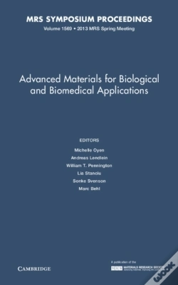 Capa do artigo Advanced Materials For Biological And Biomedical Applications: Volume 1569