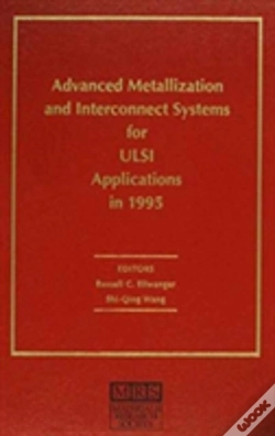 Capa do artigo Advanced Metallization And Interconnect Systems For Ulsi Applications In 1995: Volume 11