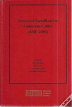 Capa do artigo Advanced Metallization Conference 2003 (Amc 2003): Volume 19