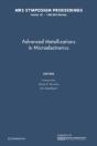 Advanced Metallizations In Microelectronics: Volume 181 - Preview