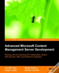 Capa do artigo Advanced Microsoft Content Management Server Development