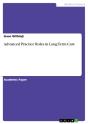 Advanced Practice Roles In Long Term Care - Preview