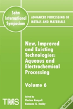 Capa do artigo Advanced Processing Of Metals And Materials (Sohn International Symposium)