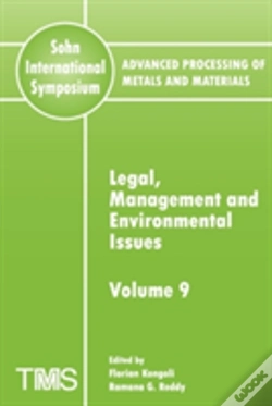 Capa do artigo Advanced Processing Of Metals And Materials (Sohn International Symposium)