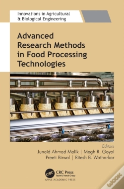 Capa do artigo Advanced Research Methods In Food Processing Technologies