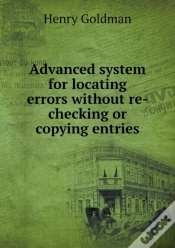 Capa do artigo Advanced System For Locating Errors Without Re-Checking Or Copying Entries