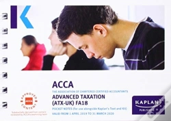 Capa do artigo Advanced Taxation (Atx) (Fa18) - Pocket Notes