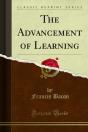 Advancement Of Learning - Preview