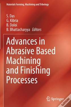 Capa do artigo Advances In Abrasive Based Machining And Finishing Processes