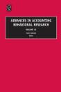 Advances In Accounting Behavioral Research - Preview
