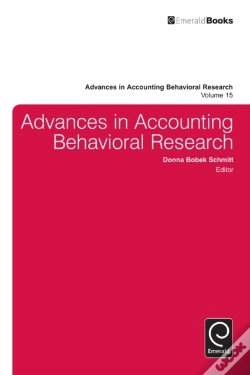 Capa do artigo Advances In Accounting Behavioral Research
