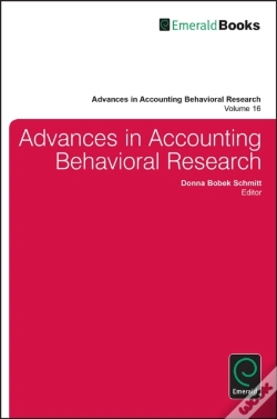 Capa do artigo Advances In Accounting Behavioral Research