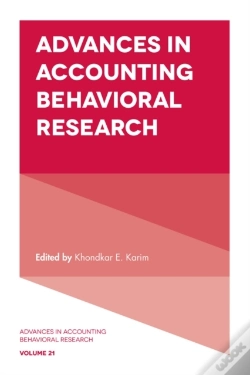 Capa do artigo Advances In Accounting Behavioral Research