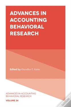 Capa do artigo Advances In Accounting Behavioral Research