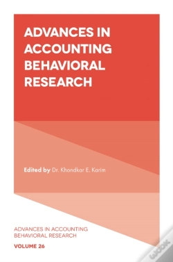 Capa do artigo Advances In Accounting Behavioral Research