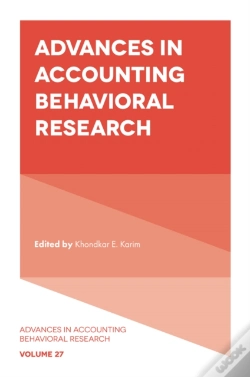 Capa do artigo Advances In Accounting Behavioral Research