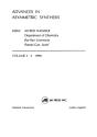 Advances In Asymmetric Synthesis - Preview
